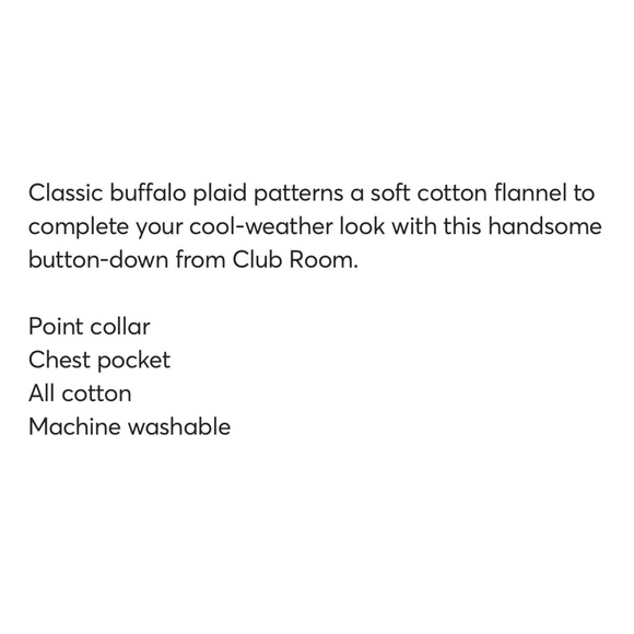 Club Room Plaid Flannel Long Sleeve Button Down Shirt Ivy League Green Sz XL - Picture 10 of 10